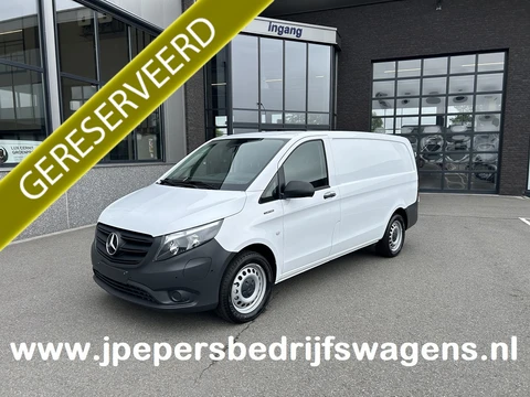 Mercedes-Benz eVito 112 L2 60 kWh / Snel laden 80kw / Camera / Parkeersensoren / Airco / Cruise control / Carplay navigatie / Achterdeuren