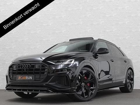 Audi Q8 60e 462PK Competition Plus | RS-Seats | Carbon | B&O | 360 Camera | ACC | Panorama | Valcona Leder | 23" Audi Sport | Luchtvering | Keyless-Entry | Tour-Pakket | Lane & Side assist | Bovag Garantie.