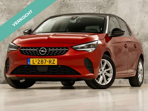 Opel Corsa 1.2 Elegance Sport Automaat (VIRTUAL COCKPIT, APPLE CARPLAY, GROOT NAVI, 360 CAMERA, SPORTSTOELEN, GETINT GLAS, LM VELGEN, LEDER STUURWIEL, NIEUWSTAAT)