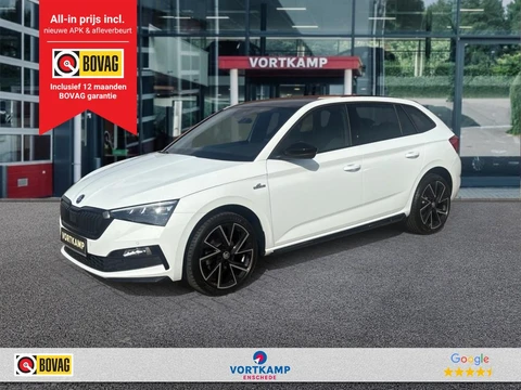 Škoda Scala 1.5 TSI DSG MONTE CARLO GLASDAK/CARPLAY/CRUISE/STOELVERW
