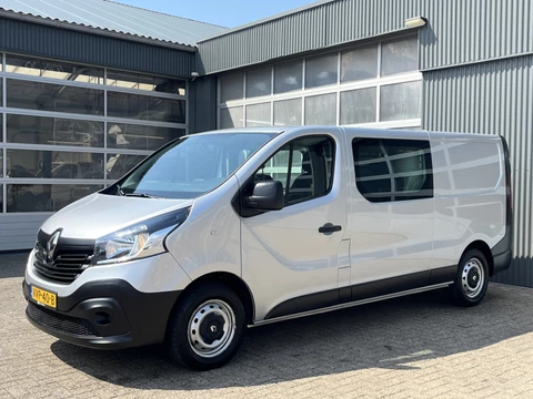 Renault Trafic 1.6 dCi L2H1 DC Marge Btw /Bpm vrij Airco Cruise controle Navigatie Dubbele cabine 1e eigenaar Euro 6 Ex overheids auto Lange wielbasis Geen btw meer betalen