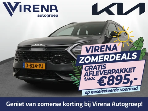 Kia Sportage 1.6 T-GDi Hybrid GT-Line - Apple Carlpay/Android Auto - Adaptieve Cruise Control - Dodehoekdetectie - Panoramadak - Navigatie - Stoel/Stuurverwarming - Fabrieksgarantie t/m 12-01-2031