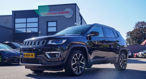 Jeep Compass 1.3T Limited | Automaat | Stoelverwarming | Luxe Leder | Park Assit | Climatronic | Camera | 1e eigenaar | Dealer ond