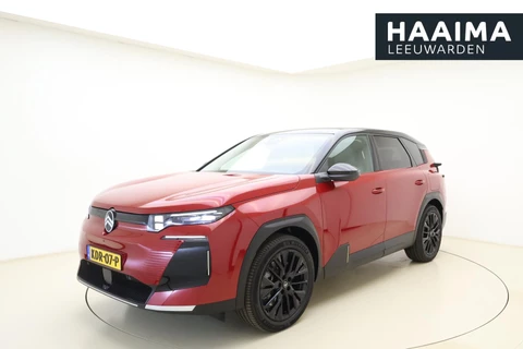 Citroen C5 Aircross Max Comfort Range 73 kWh | Nieuwe auto | 520km Wltp | Elektrisch te verstellen voorstoelen | Stoelverwarming en ventilatie | Stuurverwarming | 20 inch lichtmetalen velgen | Warmtepomp | Panorama dak