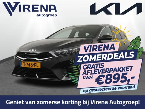 Kia Ceed Sportswagon Automaat 1.5 T-GDi GT-Line Automaat - Automatische achterklep - Schuif/Kantel dak - Apple Carplay/Android Auto - Adaptive cruise control - Keyless entry - Fabrieksgarantie t/m 30-06-2030