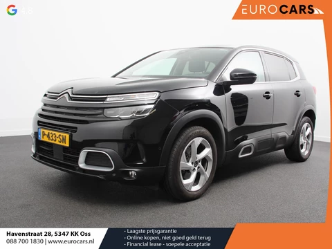 Citroen C5 Aircross 1.2 PureTech 130pk Automaat Business Climate Control Navigatie Cruise Parkeer sensoren V+A Camera Virtual cockpit Carplay LED 18" LM Velgen