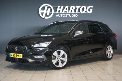 SEAT Leon Sportstourer 1.5 eTSI FR Business Intense * DEALER ONDERHOUDEN * + CAMERA / KEYLESS / ELEK. TREKHAAK / STUURWIELVERWARMING