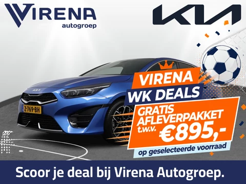 Kia ProCeed 1.5 T-GDi GT-Line Automaat - Stoel-/stuurverwarming - Navigatie - Cruise Control - Airco - Climate Control - Fabrieksgarantie tot 03-2031