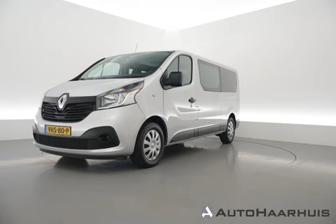 Renault Trafic 1.6 dCi Dubb.Cab. | 6 pers. | BPM vrij | Navi | Rijklaar! | Cruise Control | Airco | PDC+A | Android Auto |