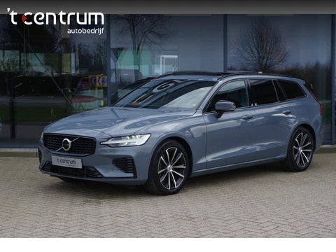 Volvo V60 2.0 T6 Plug-in Hybrid AWD 350 PK Ultimate Dark Long Range, Panoramadak, Trekhaak, H/K Sound, Adap. Cruise Control