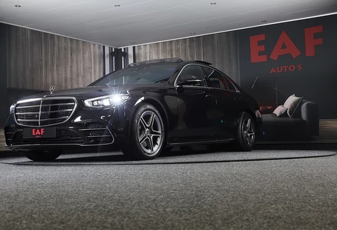 Mercedes-Benz S-klasse 580 e 4MATIC AMG Line / Head Up / Chauffeurspakket / TV Schermen / 360 Camera / Burmester / Pano / Leder