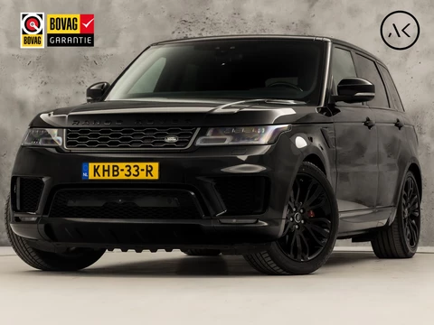 Land Rover Range Rover Sport 2.0 Hybrid Autobiography Dynamic 404Pk Automaat (PANORAMADAK, STOELKOELING/VERWARMING, SCHERMEN ACHTERIN, KOELKAST, MERIDIAN, MEMORY STOELEN, APPLE CARPLAY, KEYLESS, NIEUWSTAAT)