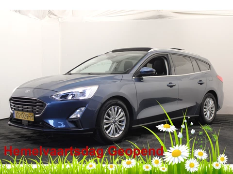 Ford Focus Wagon 1.0 EcoBoost Titanium Business |Pano|Camera| *Hemelvaart open*