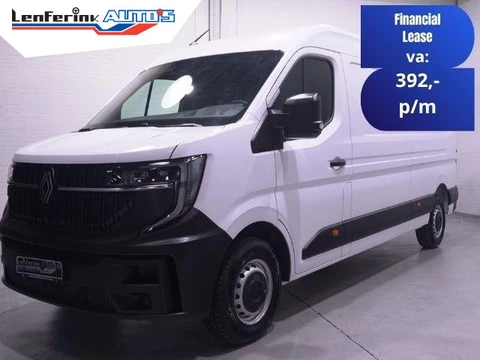 Renault Master 2.0 DCI 130 pk L3H2 Nwe Model, BPM vrij Airco, Apple Carplay, Cruise Control, Laadruimte Pakket, 3-Zits