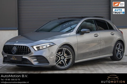 Mercedes-Benz A-klasse 200 Business Solution AMG PANO CAMERA ACC BURMESTER MEMORY STOELVERWARMING