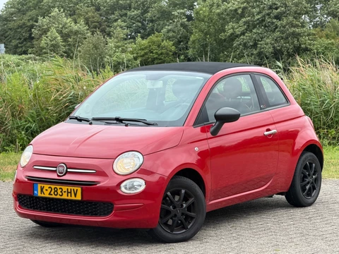 Fiat 500 C 0.9 TwinAir Turbo Collezione - Rosso Passione - Blue&Me/AC/LMV - 53dkm