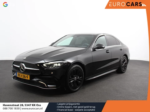 Mercedes-Benz C-klasse 300e AMG Line sedan Automaat | Climate control | Adaptieve cruise control | Parkeersensoren | Achteruitrijcamera | Sfeerverlichting | Stoelverwarming | Keyless | LED | Navigatie