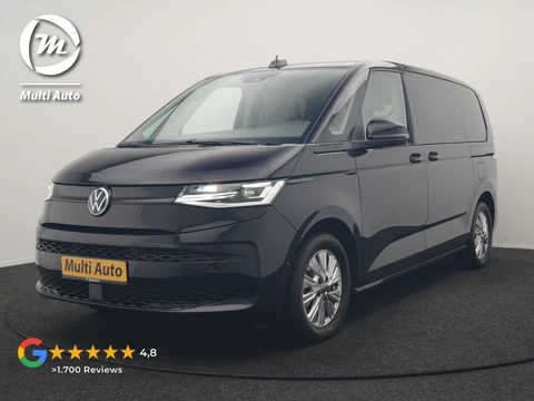 Volkswagen Multivan 1.4 eHybrid 7 Zits PHEV 218pk Dealer O.H | Trekhaak Af Fabriek | Panodak | IQ Light | Camera | Stoelverwarming | Apple Carplay | Navigatie | DAB | Cruise Control | 17"L.M | Plug In Hybrid |