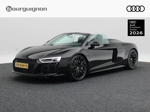 Audi R8 Spyder 5.2 FSI quattro | Keramisch | Org Nl auto |  B&O | Akrapovic | Camera | Leder | Slechts 7.323 km uniek!