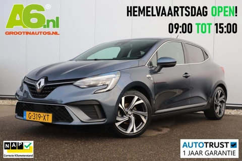 Renault Clio 1.0 TCe R.S. Line Trekhaak 17 inch LMV BOSE Groot Navigatie Achteruitrijcamera Carplay Android Half Leder