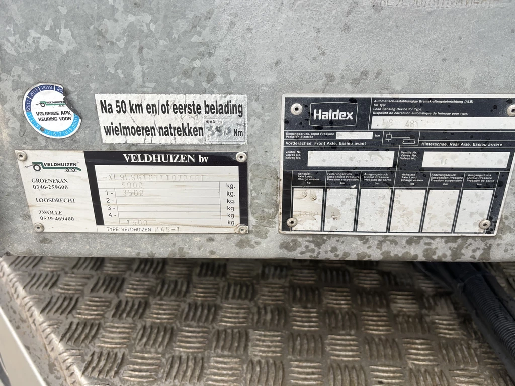 Iveco 40C18 3.0 180 PK Automaat Be Trekker + Veldhuizen P45-1 2019 Semi Dieplader – foto 21
