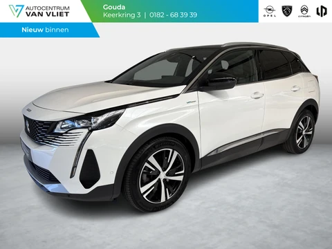 Peugeot 3008 1.6 HYbrid 225 GT | Alcantara | Stoelverwarming | Elektrisch bedienbare achterklep | Navigatie | Keyless Entry + Start |