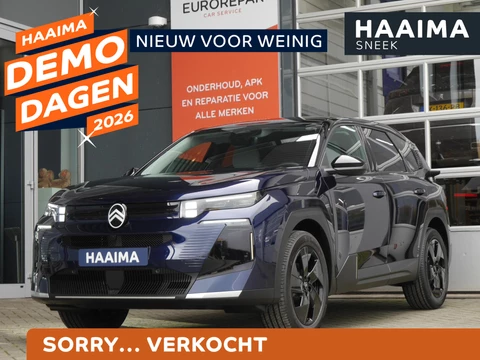 Citroen C5 Aircross 1.2 Hybrid 145 Max € 8.600 DEMO VOORDEEL | Stoelverwarming en ventilatie | Stuurverwarming | Camera rondom | Keyless entry en start | Elektrisch verstelbare voorstoelen | Stoelmassage | Matrix led verlichting
