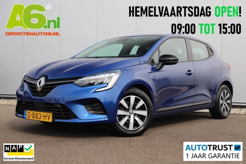 Renault Clio 1.0 TCe 90 Equilibre 6-bak Navigatie Carplay Android Airco Cruise Control Rijstrooksensor LED