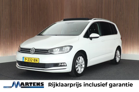 Volkswagen Touran 1.4 TSI 150pk DSG Comfortline Bsns 7Pers. Leder Stoelverwarming Panoramadak Navigatie