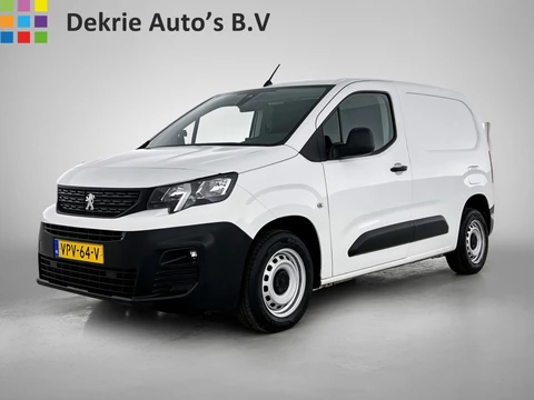 Peugeot Partner 1.2 Benzine 111PK Euro6 Premium / Airco / Navigatie / Cruise-ctr. / Schuifdeur + Raam / Radio multimedia / Apk nieuw