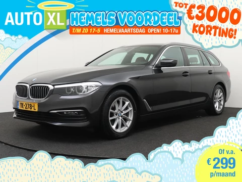 BMW 5 Serie Touring 520i 184 PK Executive Trekhaak Leder Cruise
