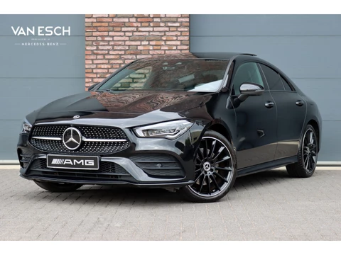 Mercedes-Benz CLA 250 e AMG Line Premium+ | Panoramadak | Distronic+ | Memory | HUD | Trekhaak | Keyless Go | Surround Camera | Sfeerverlichting | Multibeam LED |