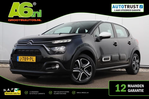Citroen C3 1.2 PureTech Feel Navigatie Carplay Android Climate Cruise Control Rijstrooksensor Parkeersensor All-season banden!