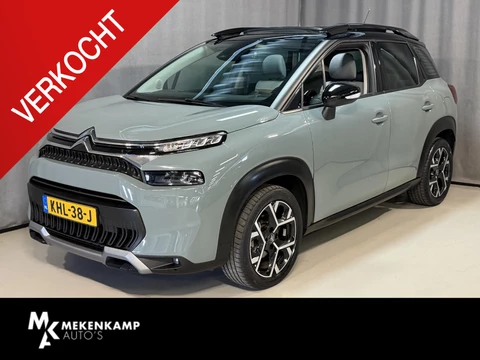 Citroen C3 Aircross 1.2 PureTech Shine 16"/Panoramadak/Leder/Stoelverwarming/Camera/Navigatie/Apple Carplay & Android Auto