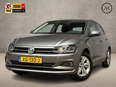 Volkswagen Polo 1.0 TSI Sportline (APPLE CARPLAY, GROOT NAVI, CLIMATE, STOELVERWARMING, SPORTSTOELEN, CRUISE, PARKEERSENSOREN, LM VELGEN, NIEUWE APK, NIEUWSTAAT)