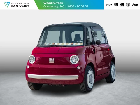 Fiat Topolino | Dutchies Edition | Burgundy Red | Leder Amaretto | Chrome Rek | Uniek ! | Nu met € 250,- shoptegoed