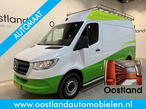 Mercedes-Benz Sprinter 315 CDI L2H2 RWD Automaat / Servicebus / Kastinrichting / Euro 6 / Airco / CarPlay / Cruise Control / Camera / Trekhaak / Imperiaal