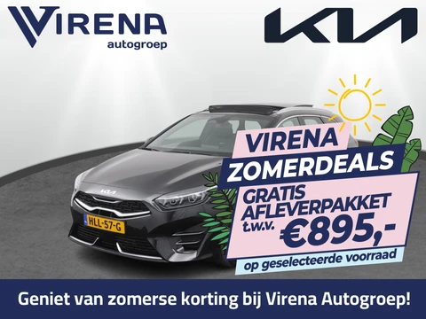 Kia Ceed Sportswagon 1.5 T-GDi GT-Line Automaat - Kantel/schuifdak - Navigatie - Adaptive Cruisecontrol - Achteruitrijcamera - Parkeersensoren - - Fabrieksgarantie tot 04-2032 