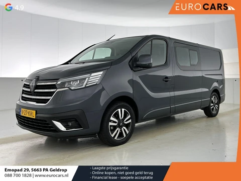Renault Trafic 2.0 Blue dC1 150PK L2H1 Dubbele Cabine Automaat Navigatie Airco Lichtmetalen velgen Betimmering Trekhaak Camera Parkeer sensoren Dab
