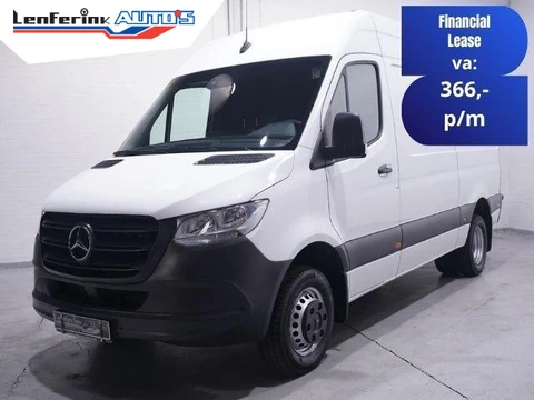 Mercedes Benz Sprinter 514 CDI 143 pk L2H2 Navi, Camera, Dubbel Lucht Opbergkasten Laadruimte, PDC V+A, 3-Zits