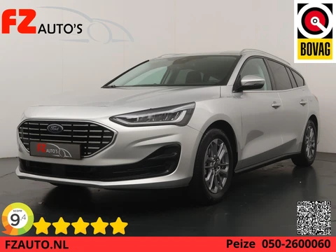 Ford Focus Wagon 1.0 EcoBoost Hybrid Titanium Automaat - Navigatie - Apple Carplay/Android Auto - Climate Control