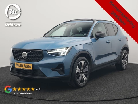 Volvo XC40 T5 Ultimate Dark PHEV 263pk Dealer O.H. | Panodak | Adaptive Cruise | 360 Camera | Harman / Kardon | Alcantara Sportstoelen Memory & Verwarmd | Stuur Verwarmd | Apple Carplay | Keyless | Virtual | Navigatie | DAB | Plug In Hybrid