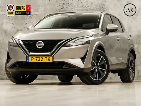 Nissan QASHQAI 1.3 MHEV N-Style (GROOT NAVI, 1e EIGENAAR, APPLE CARPLAY, CLIMATE, 360 CAMERA, GETINT GLAS, SPORTSTOELEN, ADAPTIVE CRUISE, LANE ASSIST, NIEUWSTAAT)