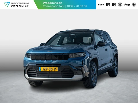 Jeep Compass 1.2 e-Hybrid First Edition | Adapt. Cruise | Schuif/Kanteldak | Camera | Carplay | 18" | Elektr. A-Klep | Navi | Winter Pack