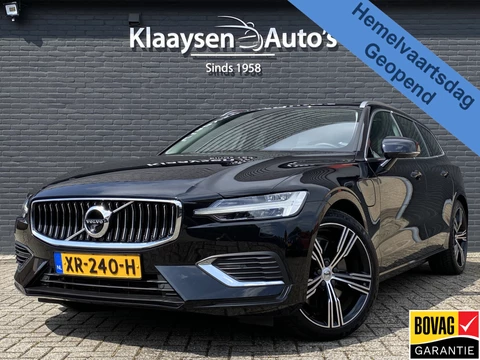 Volvo V60 2.0 T8 Twin Engine 390 pk AWD Inscription | 1e eigenaar | dealer onderh. | panoramadak | leder sportstoelen | head up display