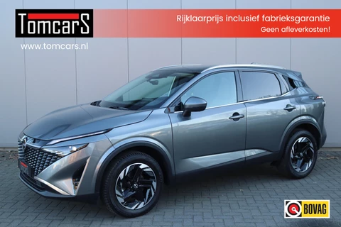 Nissan QASHQAI 1.3DIG-T MHEV 158PK Automaat N-Connecta Panoramadak/Winter-pack/Elektr.-klep/Head-Up/Adapt.-cruise