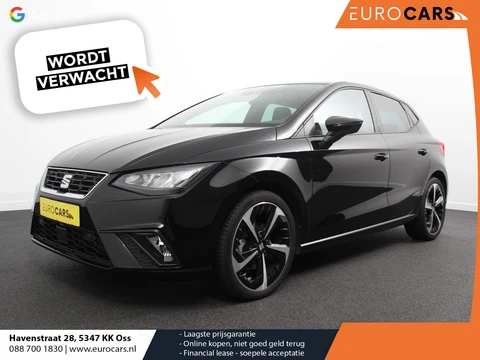 SEAT Ibiza 1.0 EcoTSI 110pk Automaat FR DEMO ! Climate Control Adaptieve cruise control LED Keyless Parkeersensoren Verwarmde voorstoelen Achteruitrij Camera Apple Carplay/ Android Auto