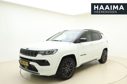 Jeep Compass 4xe 240 Plug-in Hybrid Electric S Leder | Navigatie | trekhaak | keyless start | camera achter | stoelverwarming