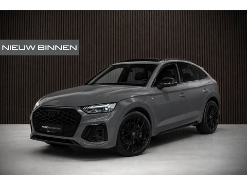 Audi Q5 Sportback 55 TFSI e S edition S-Line | Panoramadak | Stoelverwarming | RS Stoelen | Apple Carplay | Camera | Keyless | Navigatie | Trekhaak | Cruise Control | Memory Seat | Ambiance Verlichting | Matrix LED