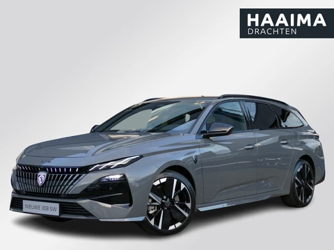 Peugeot 308 SW 1.6 Plug-in Hybrid 195 GT | NIEUW MODEL! | 85km EV Actieradius WLTP | 360° Camera | Matrix LED | Apple Carplay/Android Auto | Adaptive Cruise Control | Drive Assist | Elektrische kofferklep | Active Sport Sound | Verlichte grill & logo